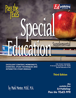Special Education Supp, 3rd Ed for #163 [DOWNLOADABLE EBOOK ]